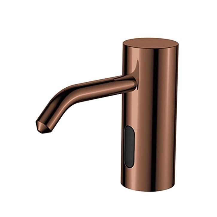 Fontana Deauville Light Oil Rubbed Bronze Brass Deck Mount Commercial Motion Sensor Liquid Soap Dispenser