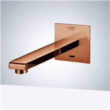 Fontana Dijon Wall Mount Commercial Sensor Faucets Oil Rubbed Bronze Finish