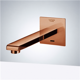 Fontana Dijon Wall Mount Commercial Sensor Faucets Oil Rubbed Bronze Finish