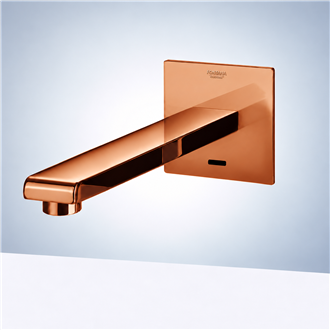 Fontana Dijon Wall Mount Commercial Sensor Faucets Oil Rubbed Bronze Finish