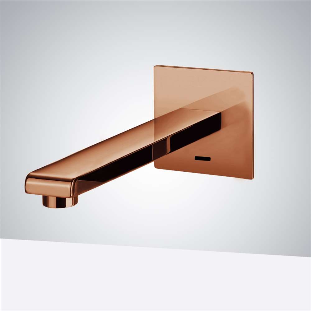 Fontana Dijon Wall Mount Commercial Sensor Faucet Oil Rubbed Bronze FS1195