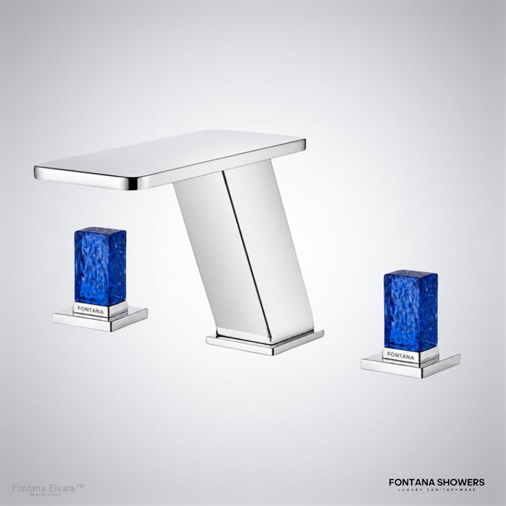 Fontana Elvaraâ„¢ â€“ Dual Handle Faucet in Chrome