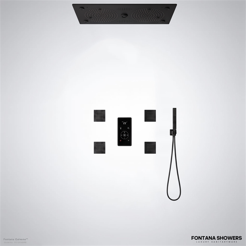 Oil Rubbed Bronze Smart Shower