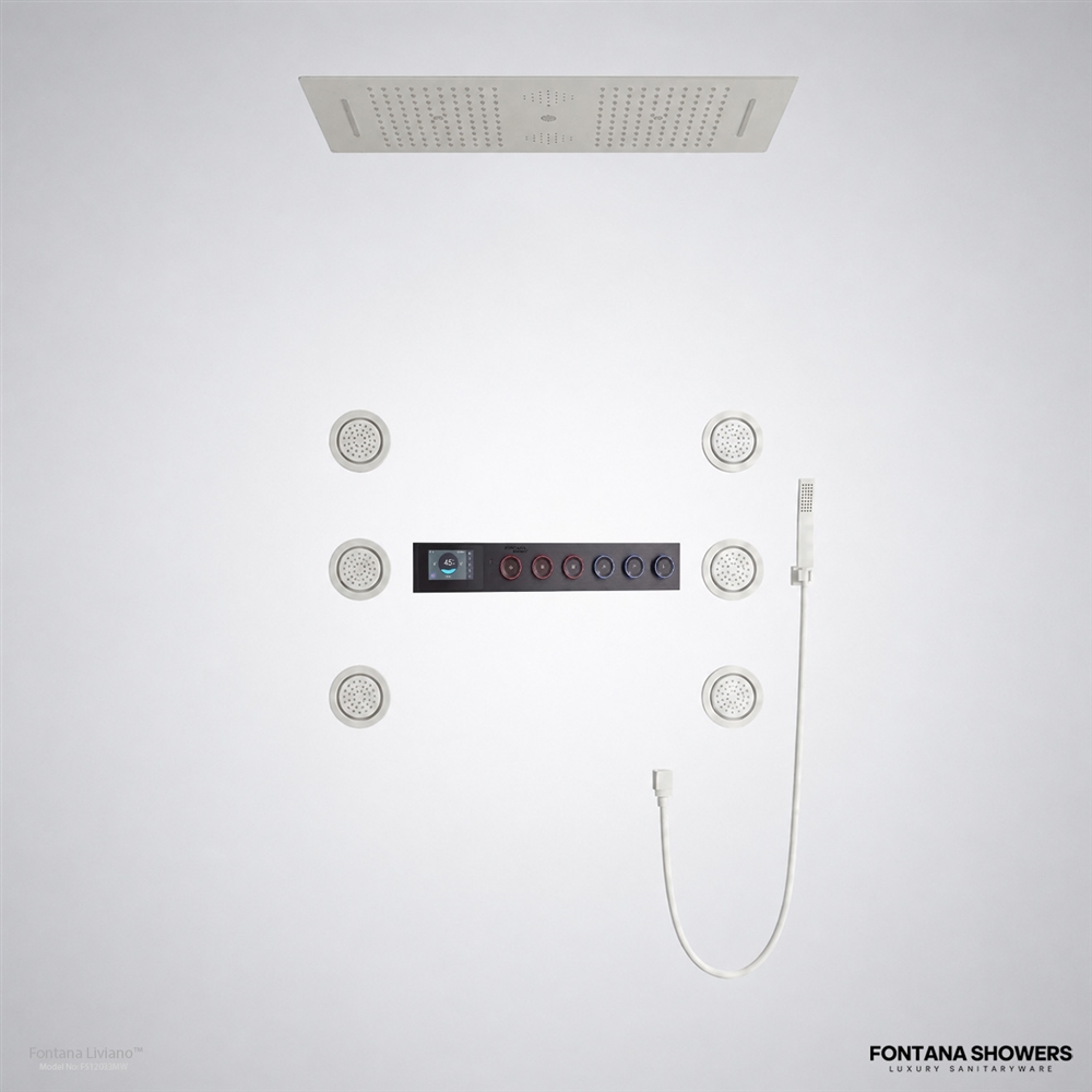 Matte White Smart Shower