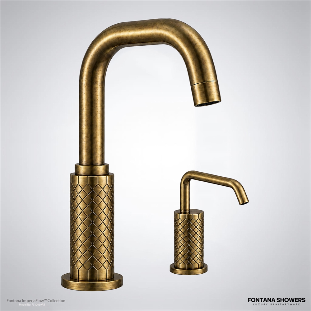 Fontana ImperiaFlowâ„¢ Collection â€“ Antique Brass