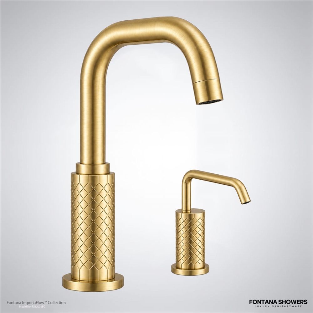 Fontana ImperiaFlowâ„¢ Collection â€“ Brushed Gold