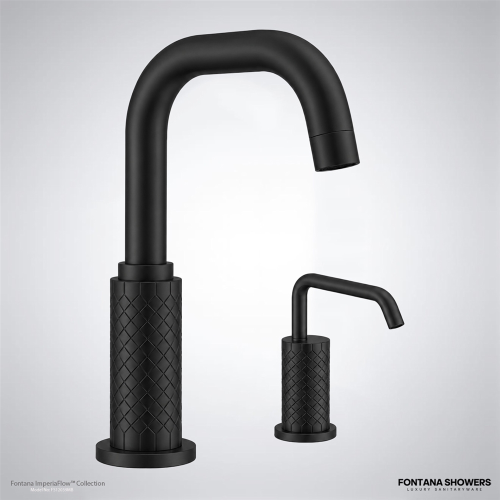 Fontana ImperiaFlowâ„¢ Collection â€“ Matte Black