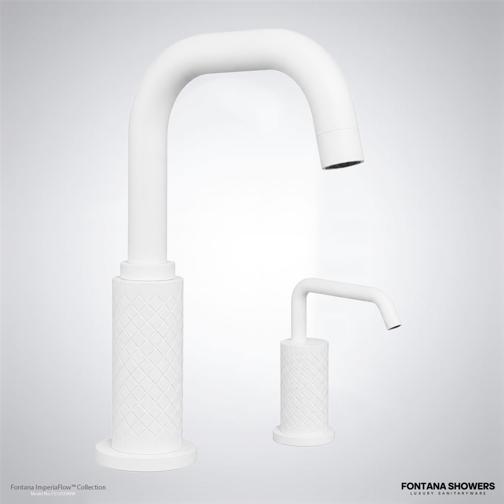 Fontana ImperiaFlowâ„¢ Collection â€“ Matte White