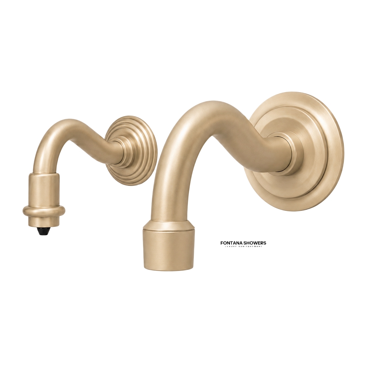 Wall Mount Commercial Automatic Soap Dispenser In Brushed Gold