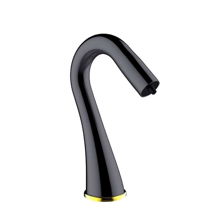 Fontana Chatou Deck Mount Matte Black Commercial Automatic Touchless Commercial Soap Dispenser
