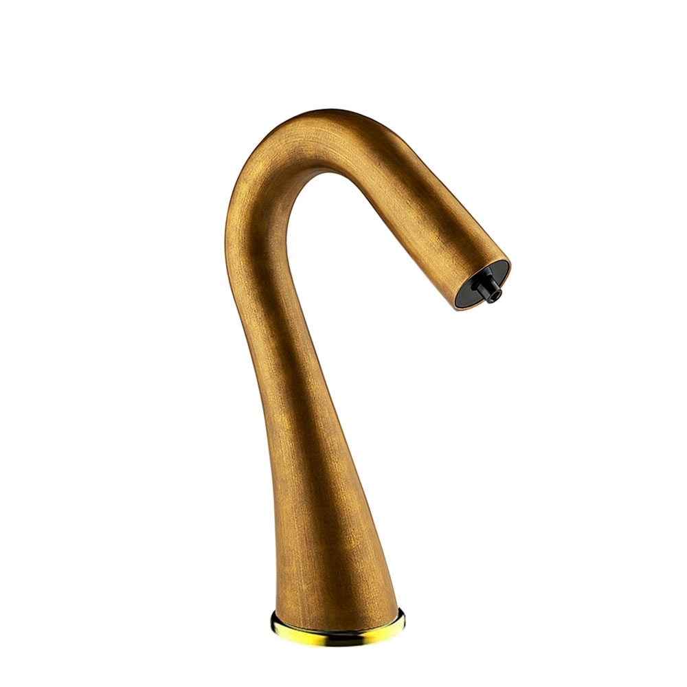 Fontana Chatou Deck Mount Brushed Nickel Commercial Automatic Touchless Commercial Soap Dispenser