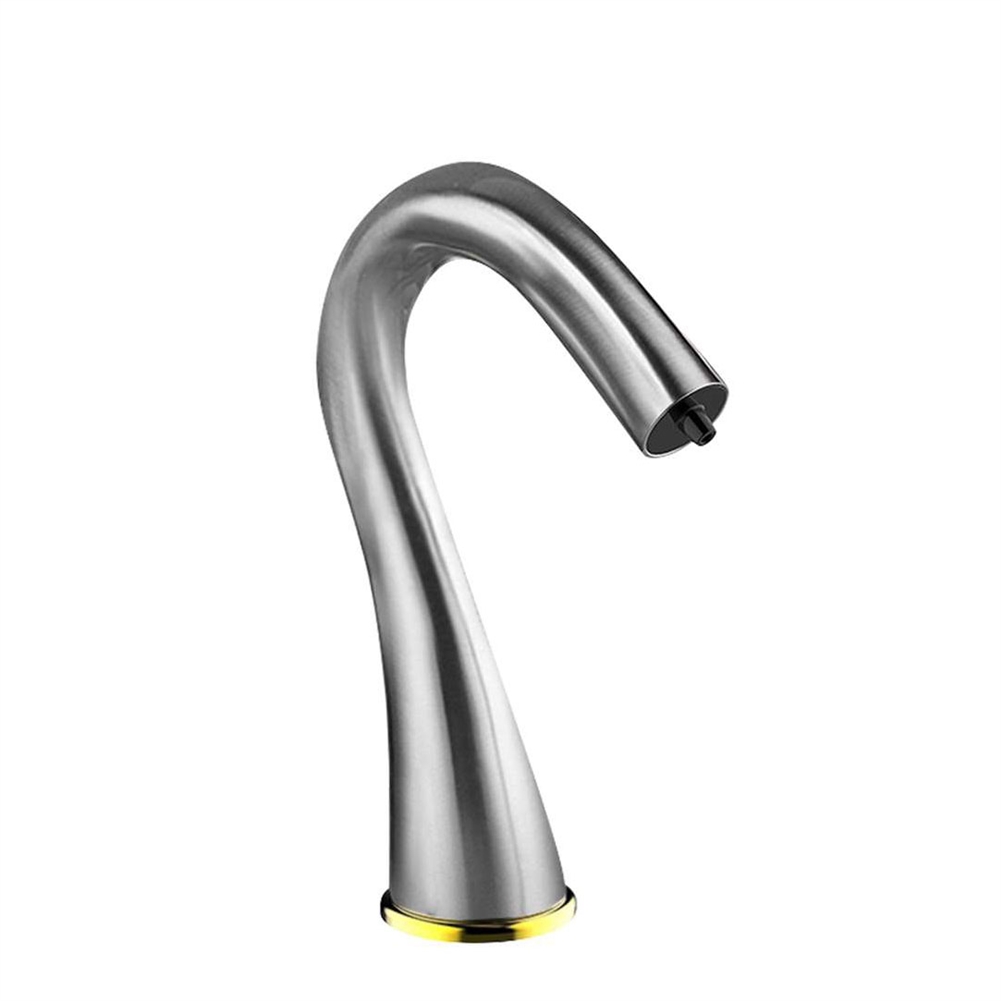 Fontana Chatou Deck Mount Brushed Nickel Commercial Automatic Touchless Commercial Soap Dispenser