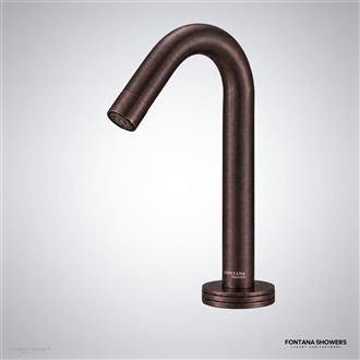 Fontana Geneva Deck Mounted Smart Touch Activated Sensor Faucet Dark Oil Rubbed Bronze Finish