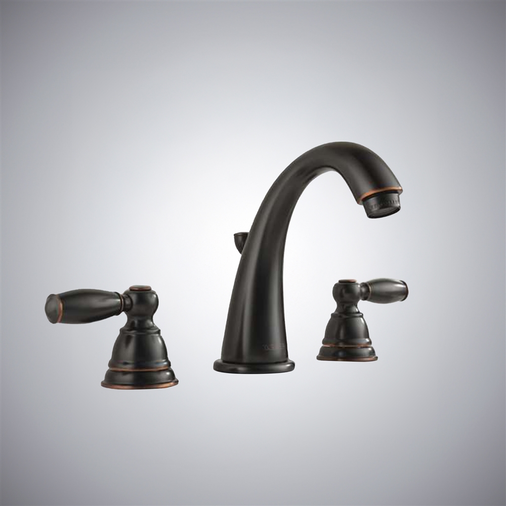 FS122ATH-ORB oil rubbed bronze dual handle faucet