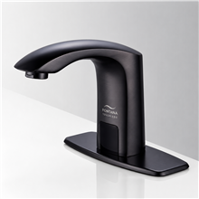 Fontana Naples Oil Rubbed Bronze/Matte Black Commercial Automatic Motion Sensor Faucet