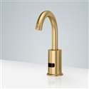 Vandal-resistant commercial touchless faucet with sensor activation for high-traffic public restrooms