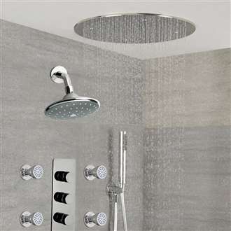 Fontana Couple Showering Fontana Dual Showers Jet Spray System