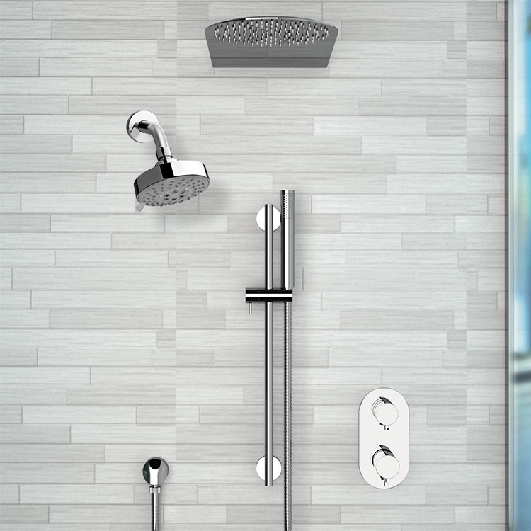 Fontana Deluxe Dual Rain Showerhead With Handshower (FS1338)