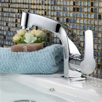 Besancon Deck Mount Chrome Single Handle Danzi Bathroom faucet