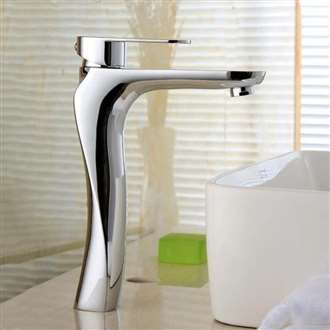 Rovigo Solid Brass Single Handle Chrome Danzi Bathroom faucet
