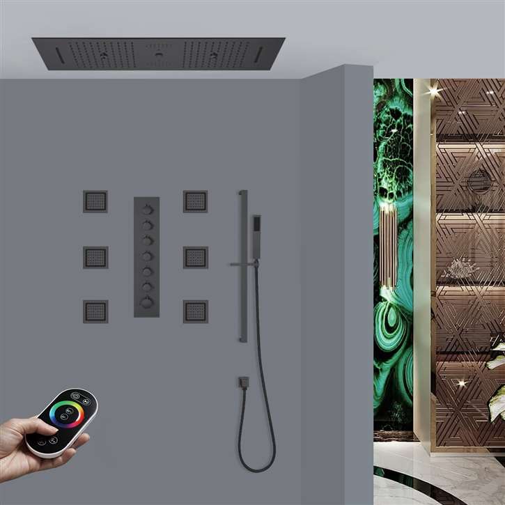 Luxury Recessed Shower System