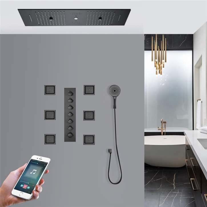 Luxury Black Shower System