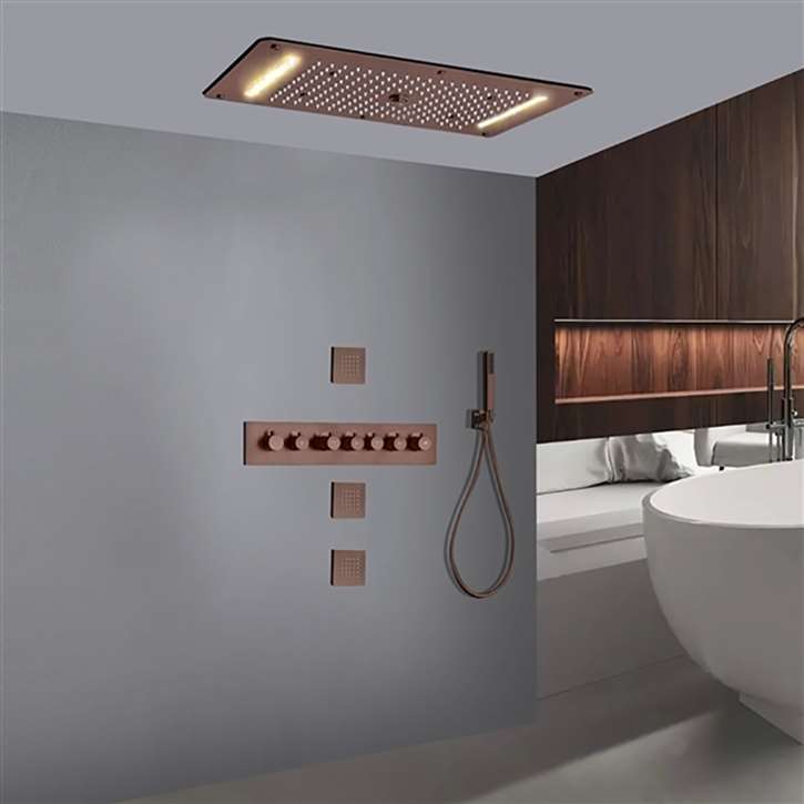 Oil Rubbed Bronze Shower System