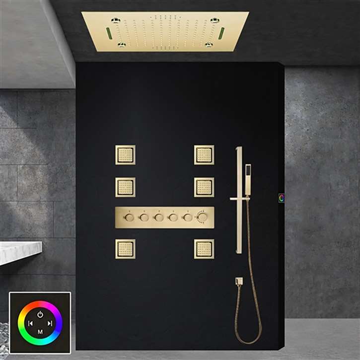 Thermostatic Luxury Shower System