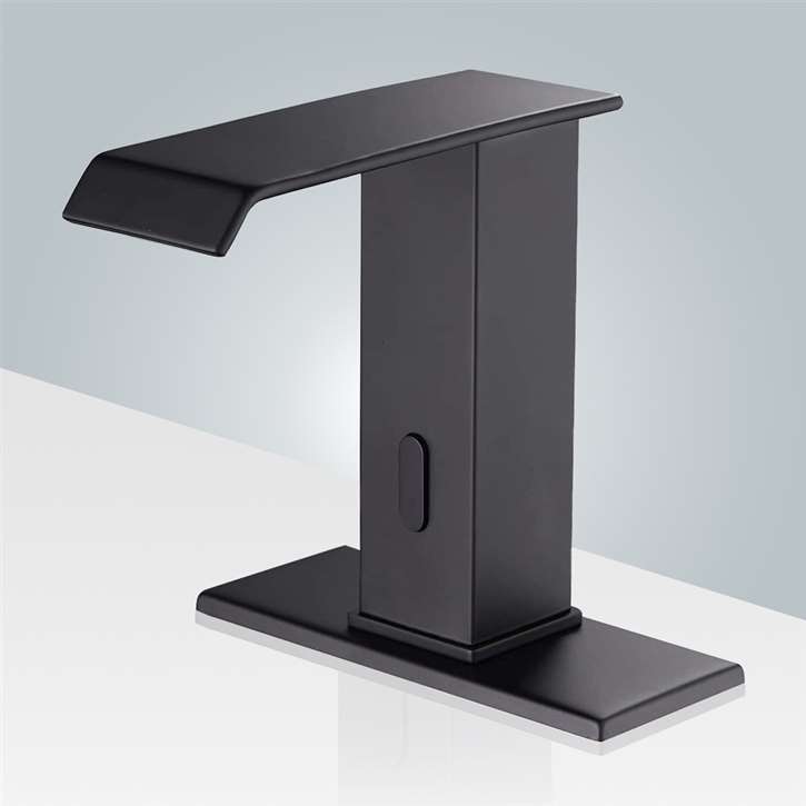 Fontana Matte Black Automatic Touchless Sensor Faucet