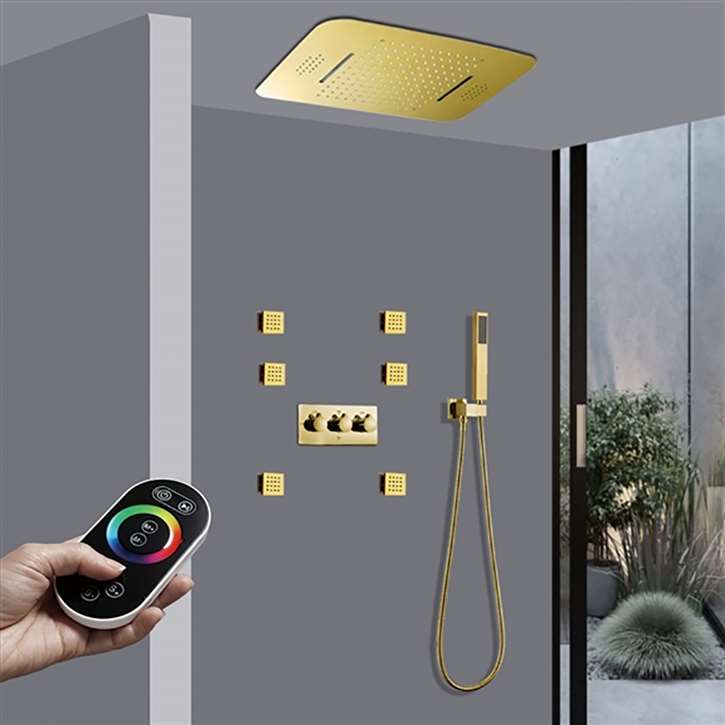 Remote Control Shower Systems
