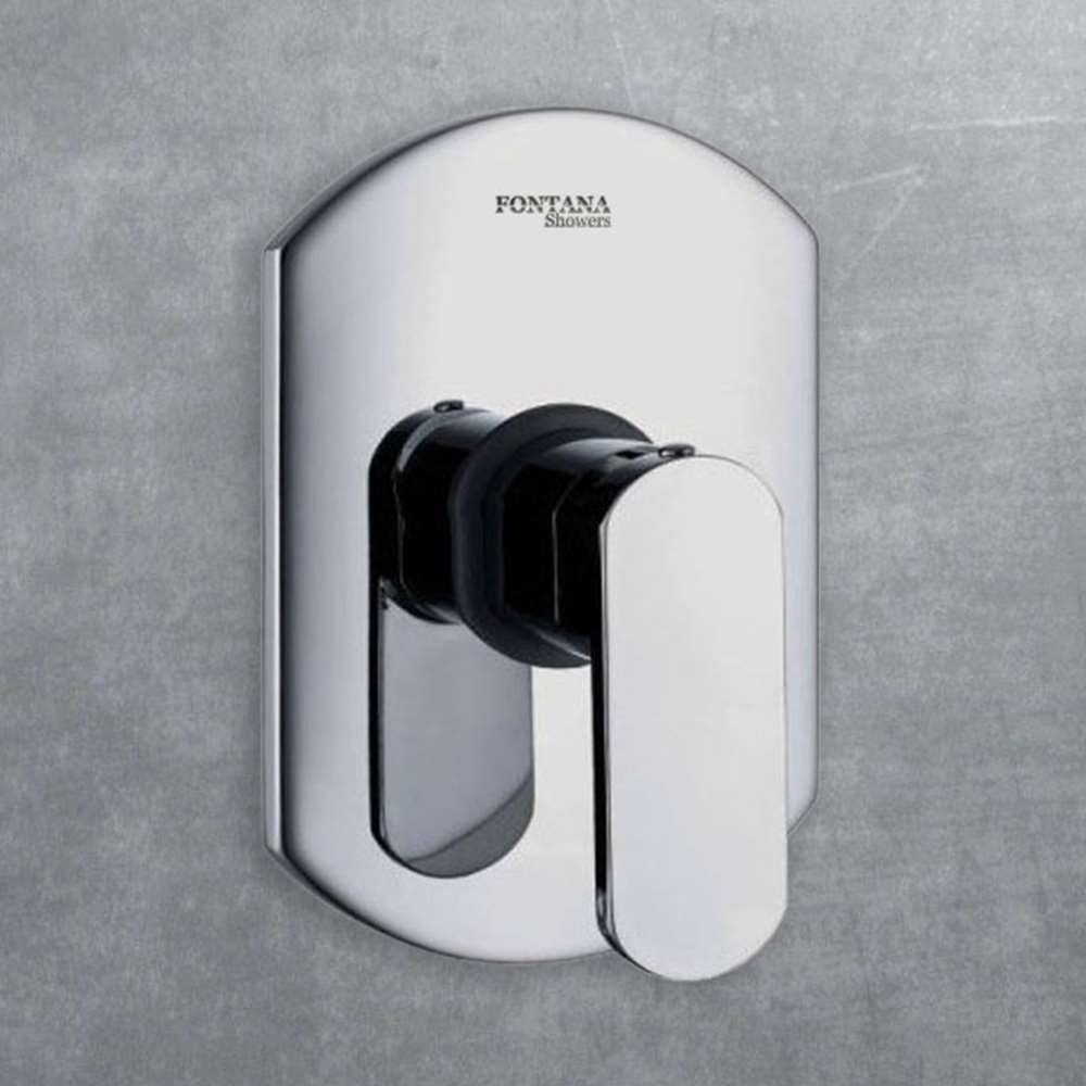 Fontana Lima Chrome Solid Brass In-Wall Mixer Control Valve