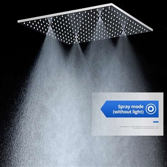 Fontana luxury ceiling-mounted rainfall shower head