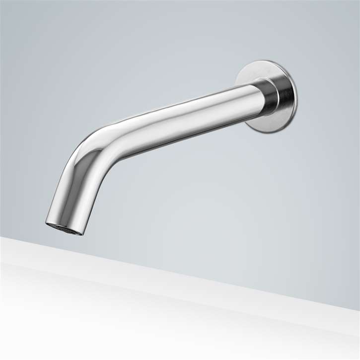 Riviera Commercial Automatic Wall Mount Chrome Sensor Faucet 