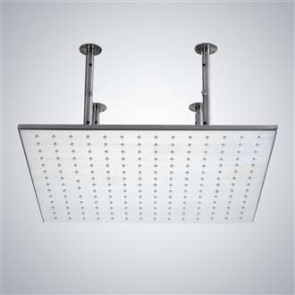 Delta Fontana Toulouse 20" Large Brass Chrome Ceiling Mounted High Quality Large Rainfall Bathroom Shower Head