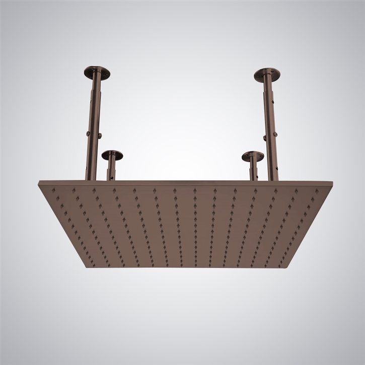 Fontana 16" Stainless Steel Rain Shower Head Oil Rubbed Bronze Finish
