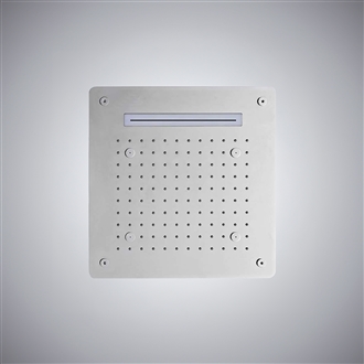 Fontana Lyon 16" Ceiling Mounted Luxury LED Bathroom Shower Head