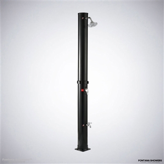 Fontana Bellaveroâ„¢  Solar Shower in Matte Black