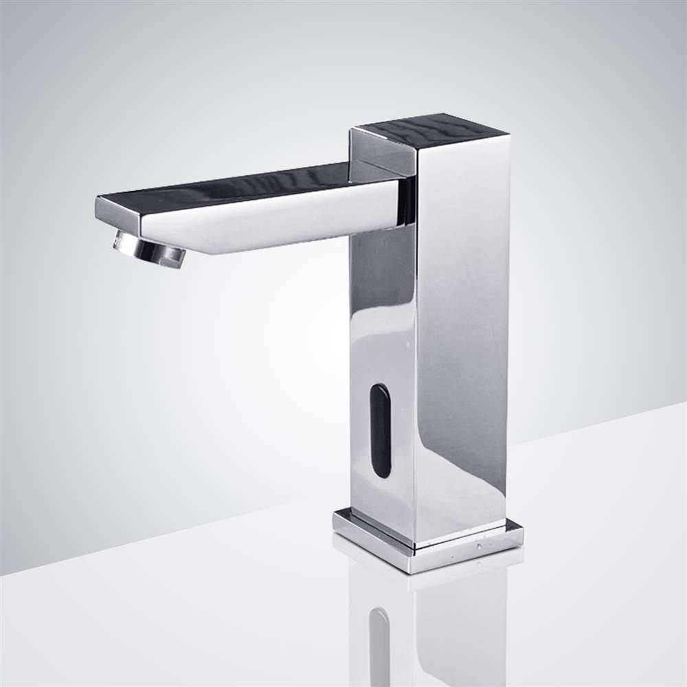 Fontana Verona Chrome Cold and Hot Touchless Bathroom Faucet