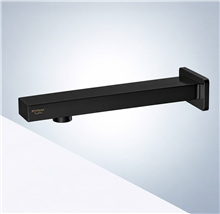 Denver Wall Mounted Square Automatic Matte Black Sensor Faucet