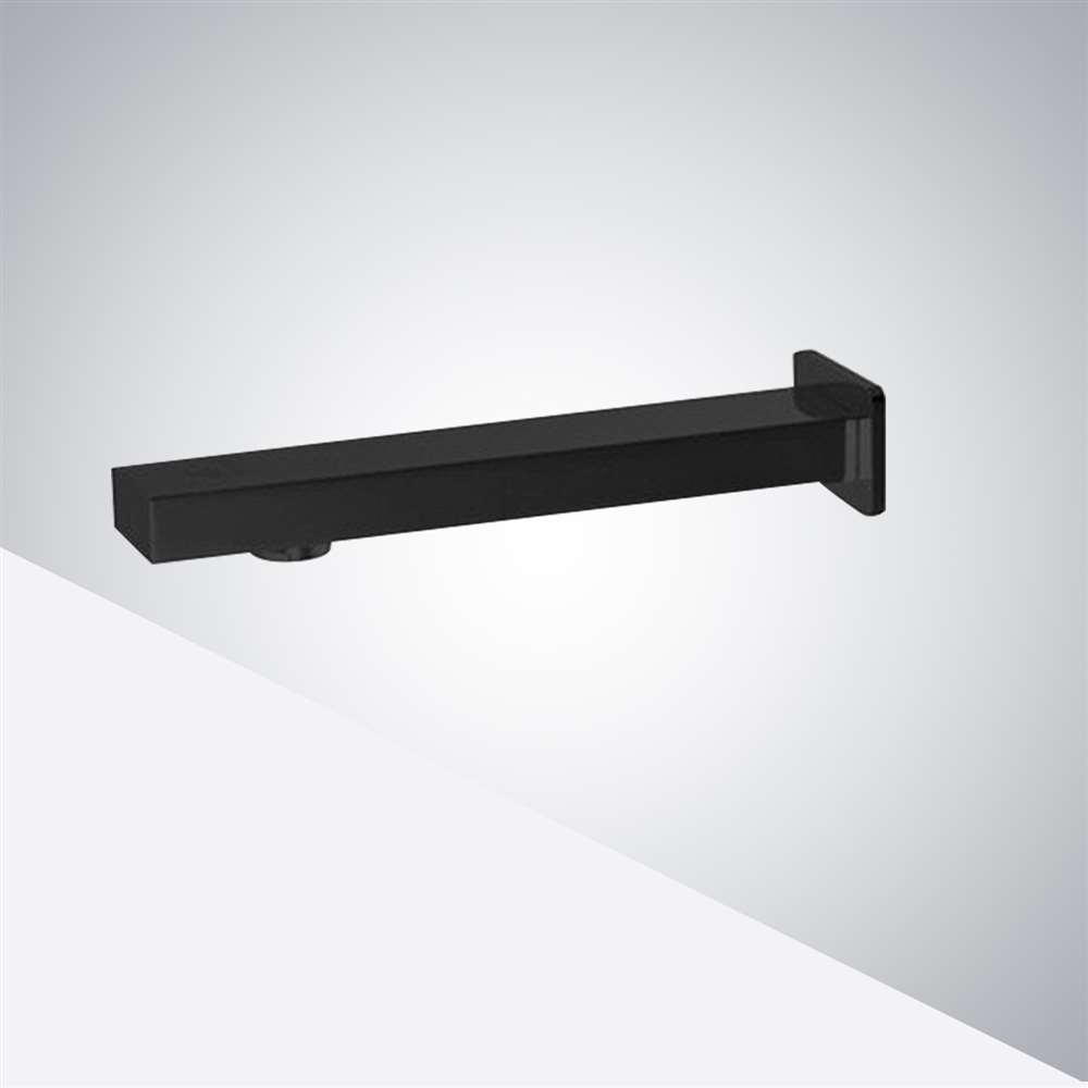 Denver Wall Mounted Square Automatic Matte Black Sensor Faucet FS15066