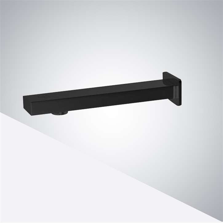 Denver Wall Mounted Square Automatic Matte Black Sensor Faucet, product code FS15066