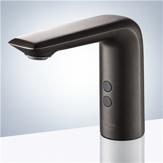 Fontana Commercial Touchless Automatic Matte Black Finish Sensor Faucet