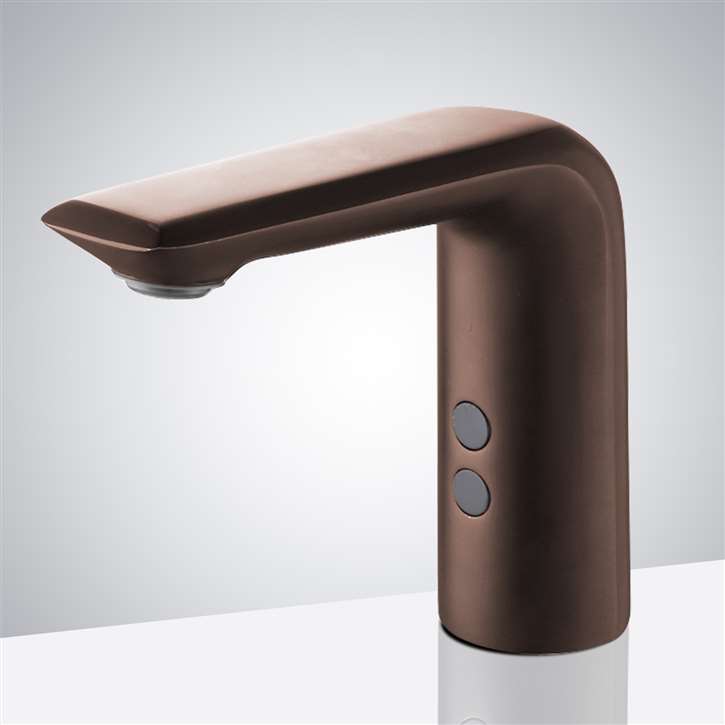 Fontana Commercial Touchless Automatic Oil-Rubbed Bronze Finish Sensor Faucet in Oil-Rubbed Bronze Finish