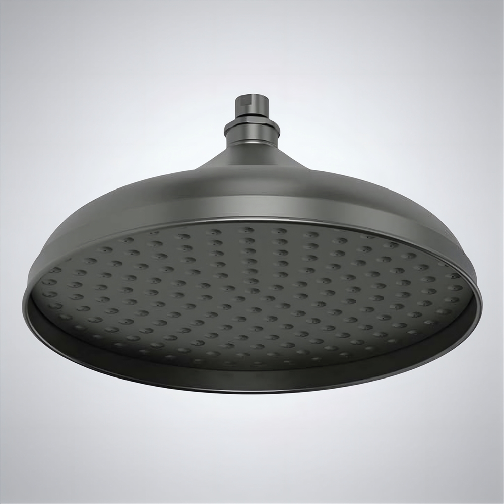 Fontana Orleans Gray Finish Rain Shower Head