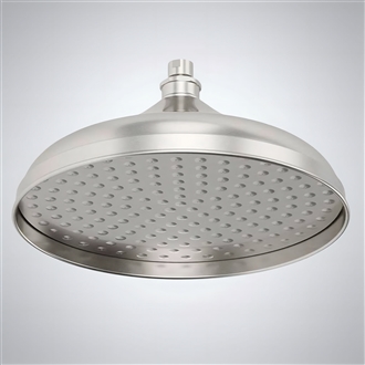 Fontana Syracuse Brushed Nickel Rain Shower Head