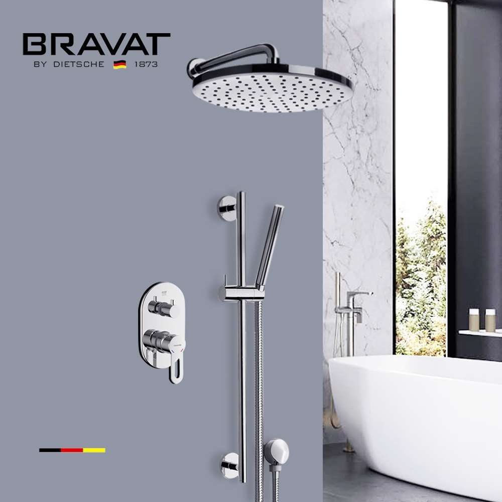 FontanaShowers Chrome Rainfall Shower