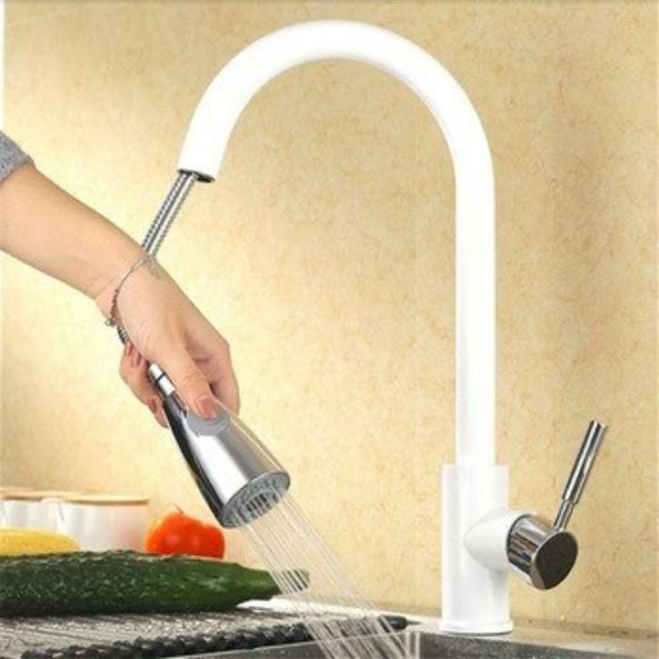 Kitchen Sink Faucet with Pull Out Sprayer