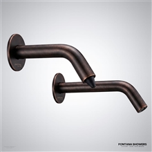 Fontana Pienza Oil Rubbed Bronze touchless faucet and soap dispenser