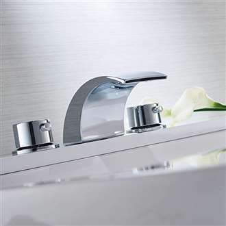 Fernie Deck Mount LED Water Fall Bathroom Sink Commercial faucet Revit Families || Fernie Water Quality