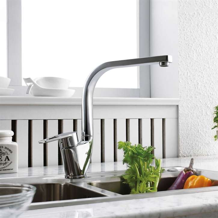 FS172SPS Bravat Single Handle Kitchen Faucet